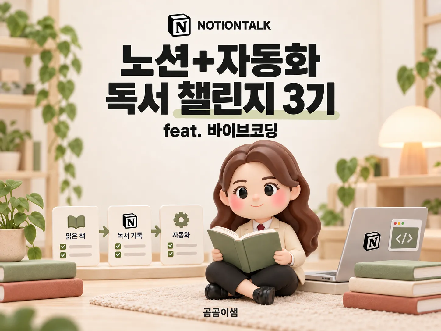 노션+자동화를 이용한 독서 챌린지 3기(feat. 바이브코딩) 현장 사진